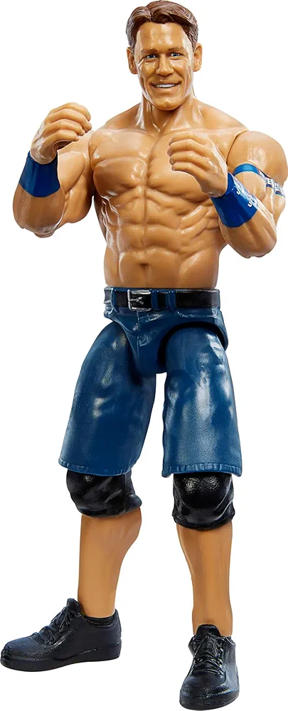 Mattel WWE Top Picks Action Figure, 6-inch Collectible John Cena with 14 Articulation Points & Life-Like Look ​