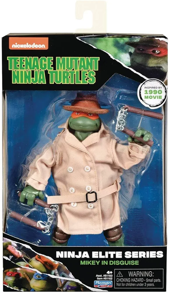 Teenage Mutant Ninja Turtles: Ninja Elite 6" Michelangelo in Disguise Figure by Playmates Toys