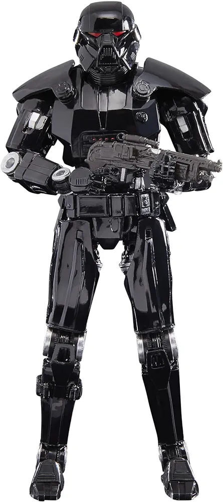 STAR WARS The Black Series Dark Trooper Toy 6-Inch-Scale The Mandalorian Collectible Action Figure, Toys for Kids Ages 4 and Up