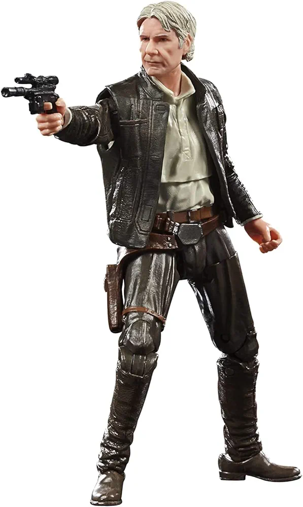 STAR WARS The Black Series Archive Han Solo Toy 6-Inch-Scale The Force Awakens Collectible Action Figure, Toys for Kids 4 and Up