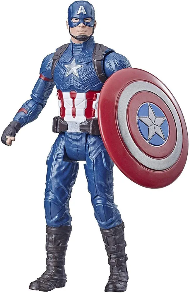 Avengers Marvel Captain America 6"-Scale Marvel Super Hero Action Figure Toy