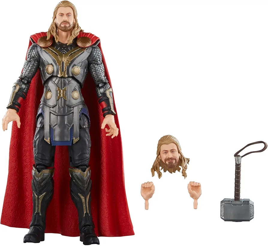 Marvel Hasbro Legends Series Thor, Thor: The Dark World Collectible 6 Inch Action Figures, Legends Action Figures