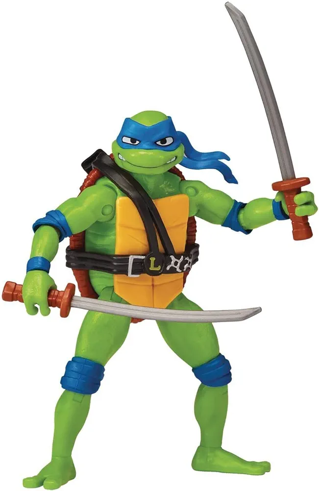 Teenage Mutant Ninja Turtles: Mutant Mayhem 4.5” Leonardo Basic Action Figure by Playmates Toys