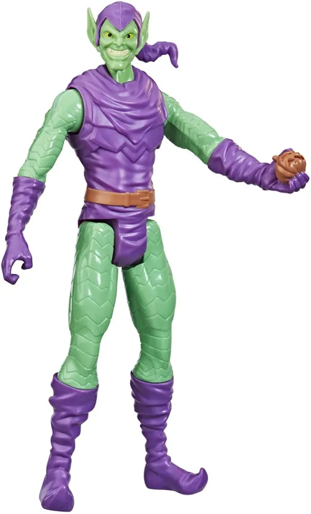 Marvel Titan Hero Series Green Goblin Toy 12-Inch-Scale Collectible Action Figure, Kids Ages 4 and Up