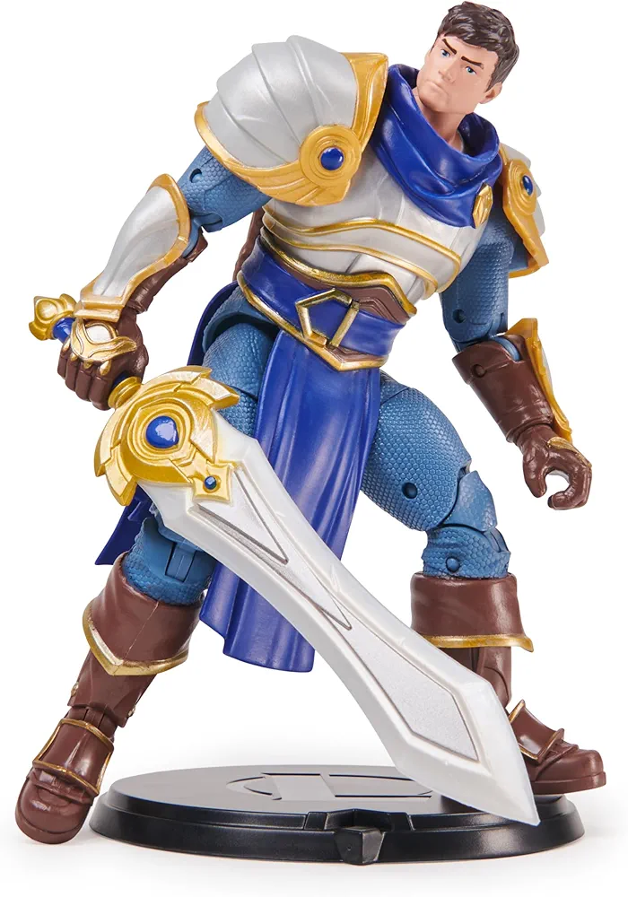 Official Garen Premium Collectible Action Figure with Base, Over 6-Inches Tall, The Champion Collection, Collector Grade, Ages 14 and Up